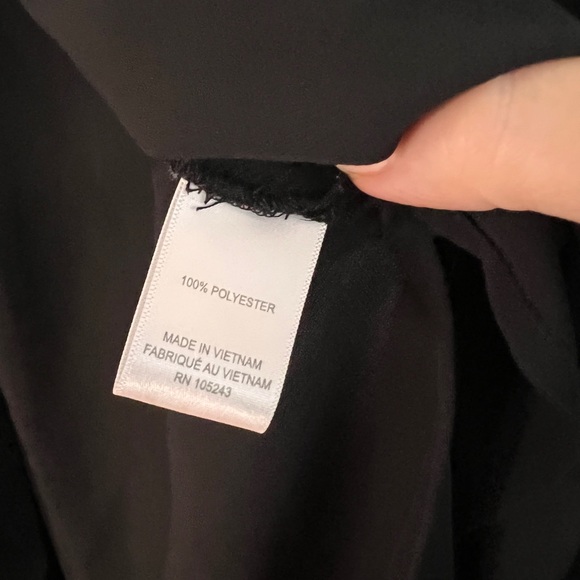 Bobeau black lightweight open front cardigan/blazer/ jacket. Women size M - Picture 7 of 7